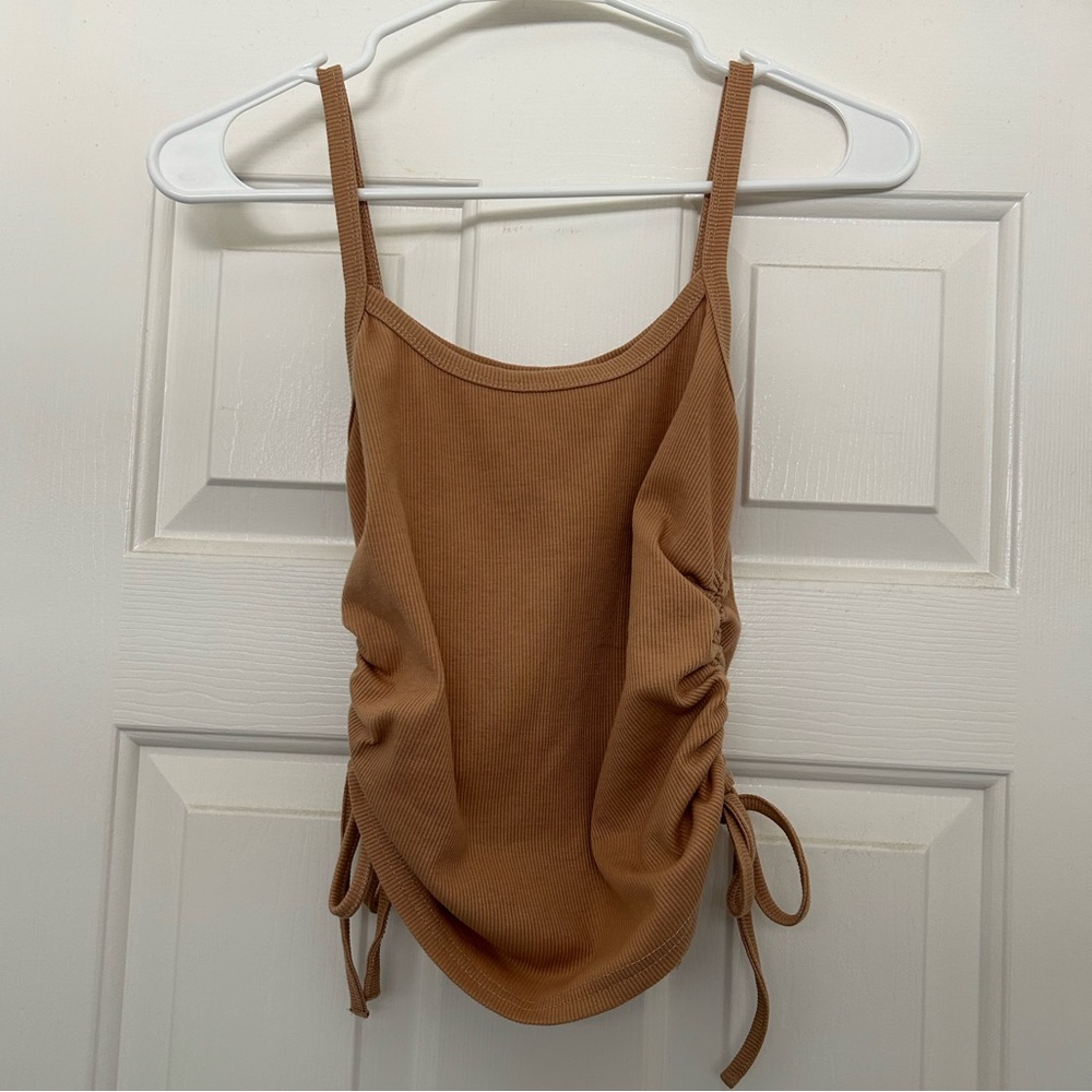 Romwe Side Cinch Tank